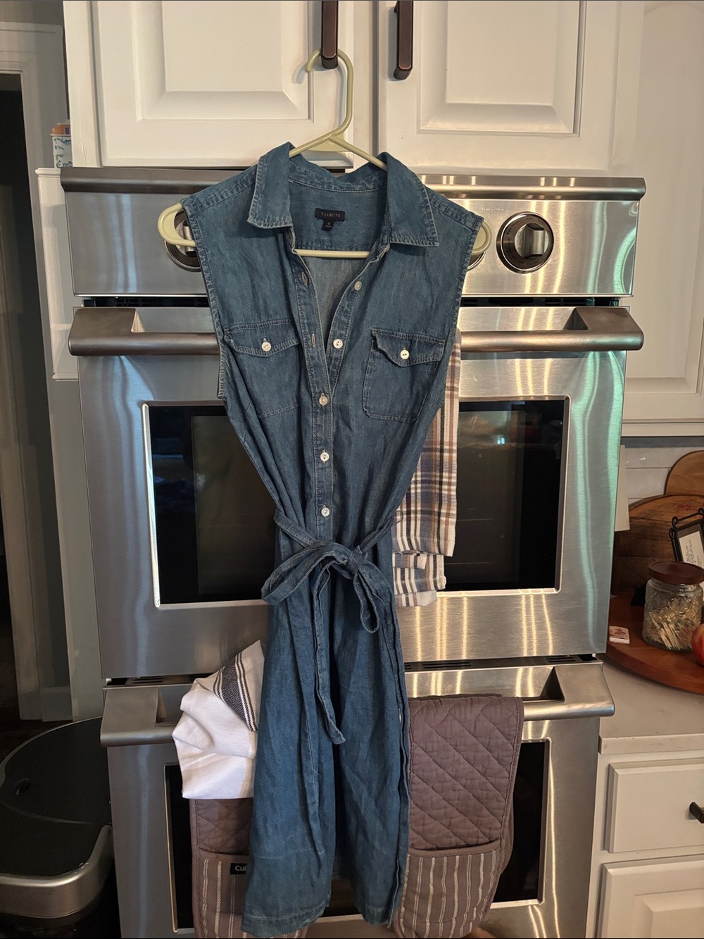 Talbots Light Blue Denim Shirt
